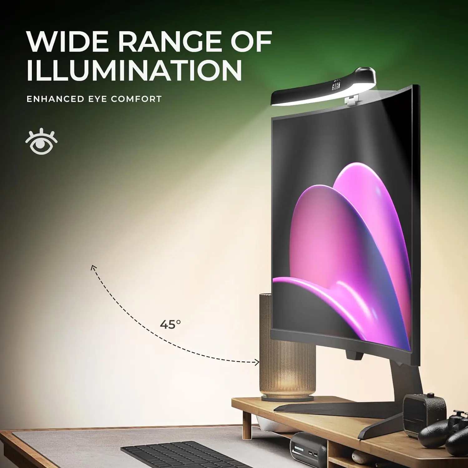 Computer Monitor Light Bar RGB - đánh giá và giá Desk Setup Lamp