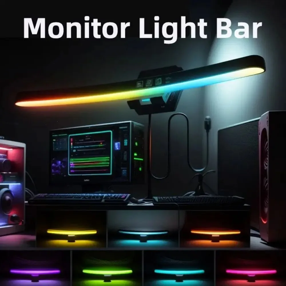 Computer Monitor Light Bar RGB - đánh giá và giá Desk Setup Lamp